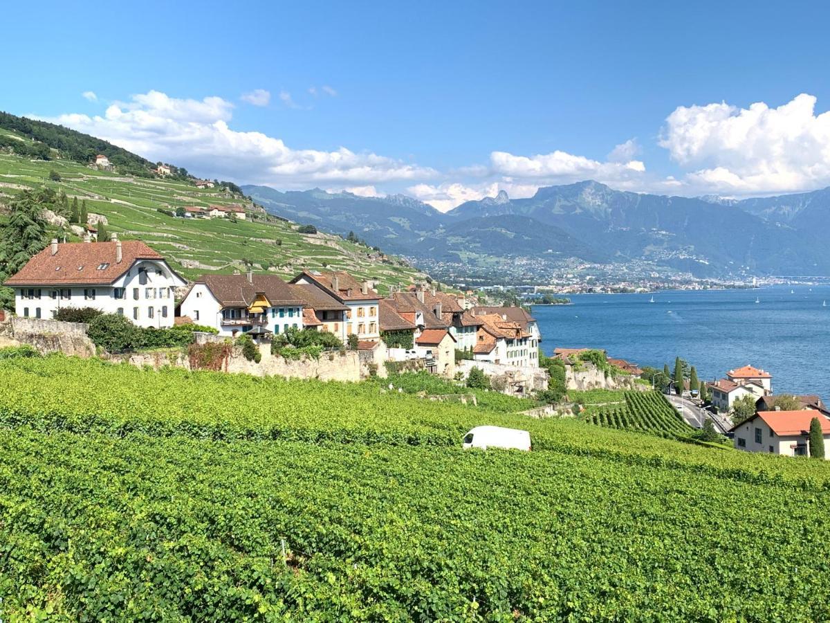 Apartamento La Gremillette Gourmande Lavaux Rivaz Exterior foto