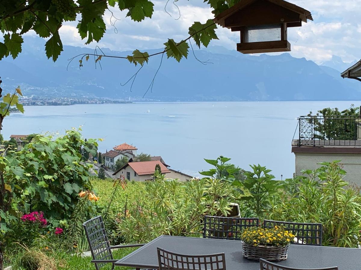 Apartamento La Gremillette Gourmande Lavaux Rivaz Exterior foto