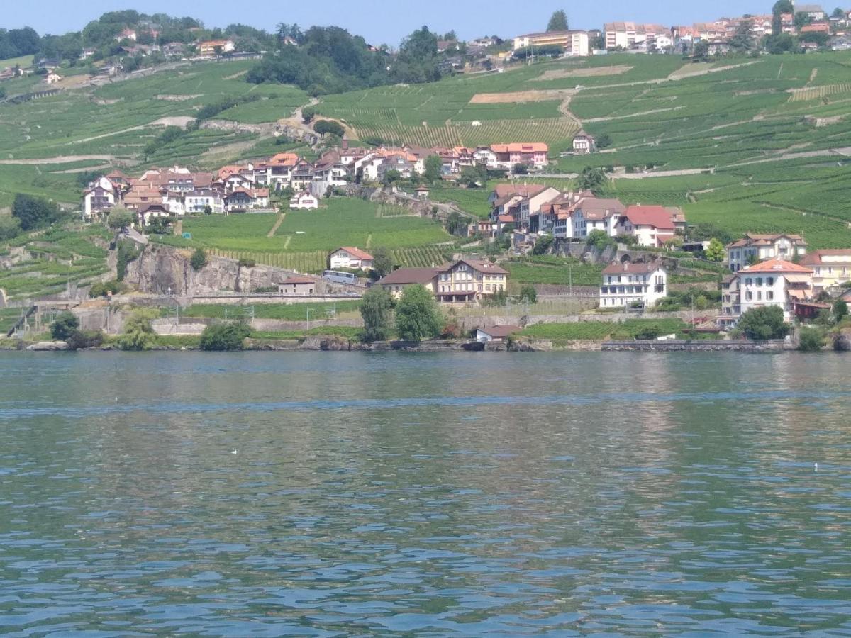 Apartamento La Gremillette Gourmande Lavaux Rivaz Exterior foto