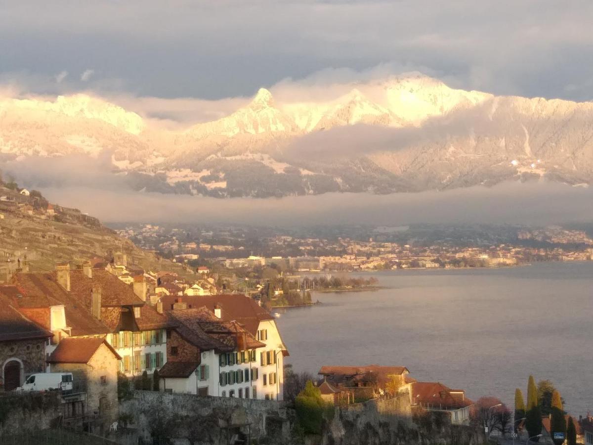 Apartamento La Gremillette Gourmande Lavaux Rivaz Exterior foto